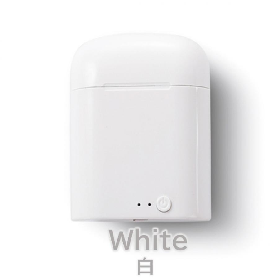 古典 ワイヤレスイヤホン マカロン ホワイト 防水 Bluetooth 5.0