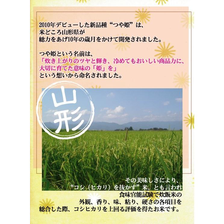 つや姫 [ギフト エコ包装] 令和7年産 無洗米 5kg 山形県産 米 お米