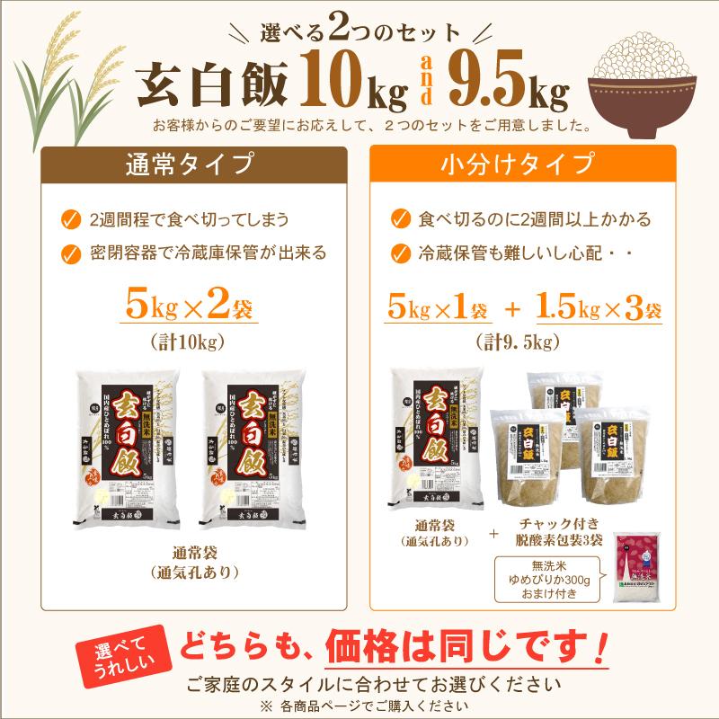 ひとめぼれ [7年産売尽くしセール] 令和7年産 無洗米 5kg×2 玄米 玄