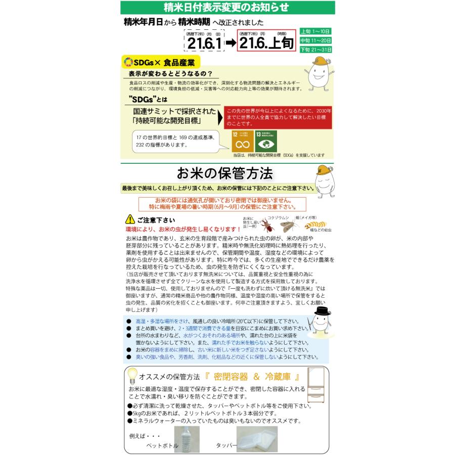 無洗米 5kg×2袋 コシヒカリ 三重県産 10kg 令和5年産 多気農協 ぎんひめ限定 送料無料｜hseason｜17