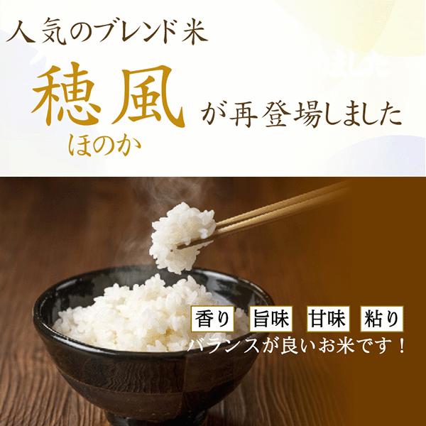 期間限定特価] 期間限定特価 無洗米 穂風 ほのか 10kg 5kg×2 令和7年産