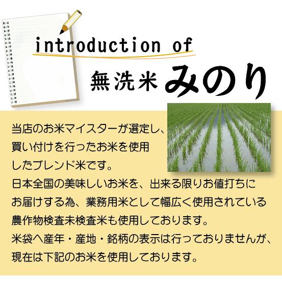 令和4年産配合 無洗米 5kg×2 国内産 100％ みのり お米マイスター 