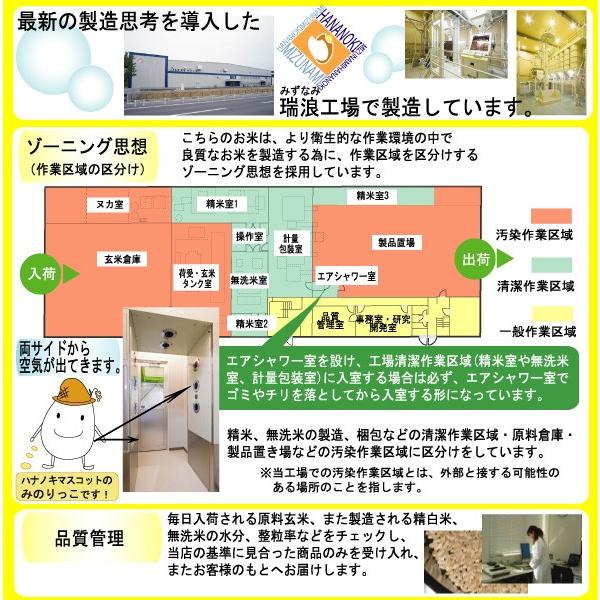 令和5年産 雪若丸 米 お米 10kg 無洗米 山形県産 5kg×2袋 送料無料 精米HACCP認定工場｜hseason｜13