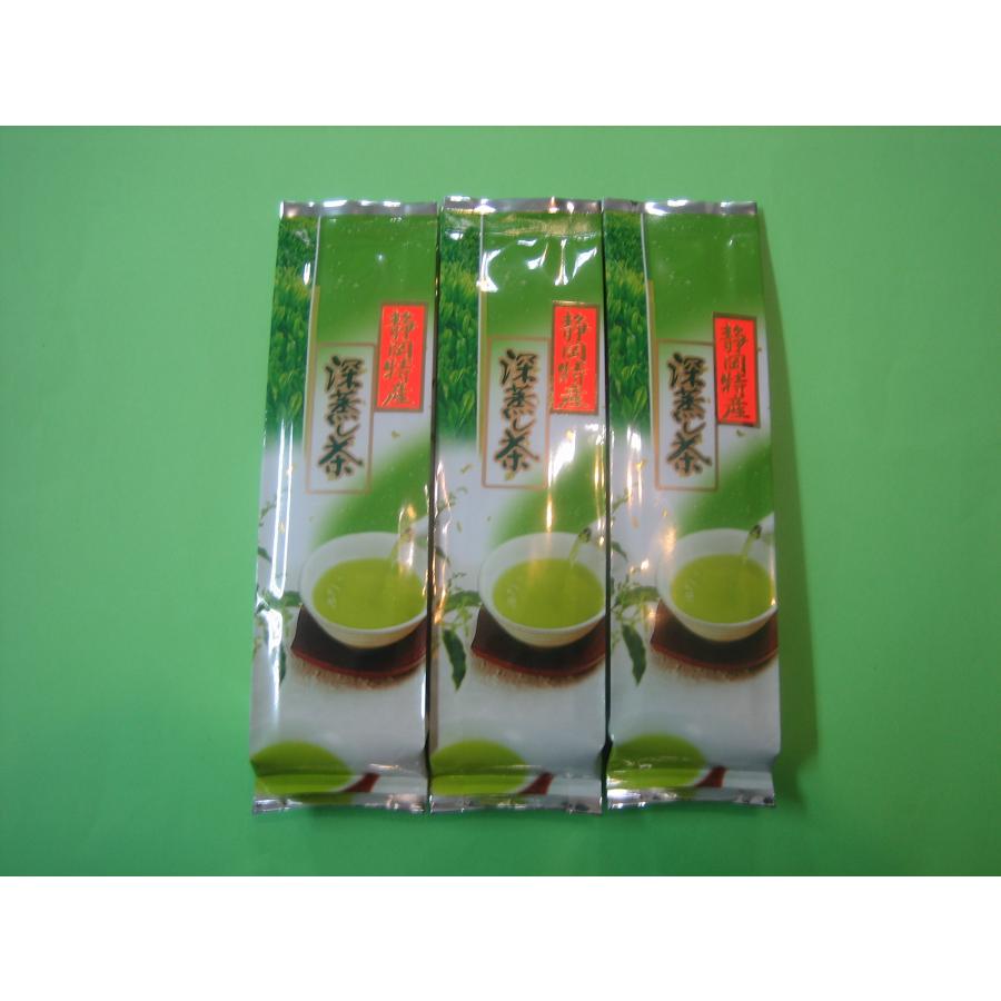 2026年産 令和8年産 金 緑茶 深蒸し茶100g 3本 深むし茶 : 羽渕製茶