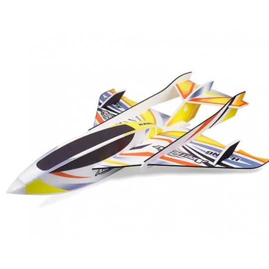 yellow rc plane