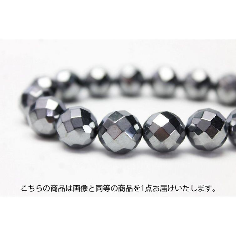 テラヘルツ鉱石ブレスレッド テラヘルツ鉱石ブレスレット◇ミラーボールカット 12mm玉◇