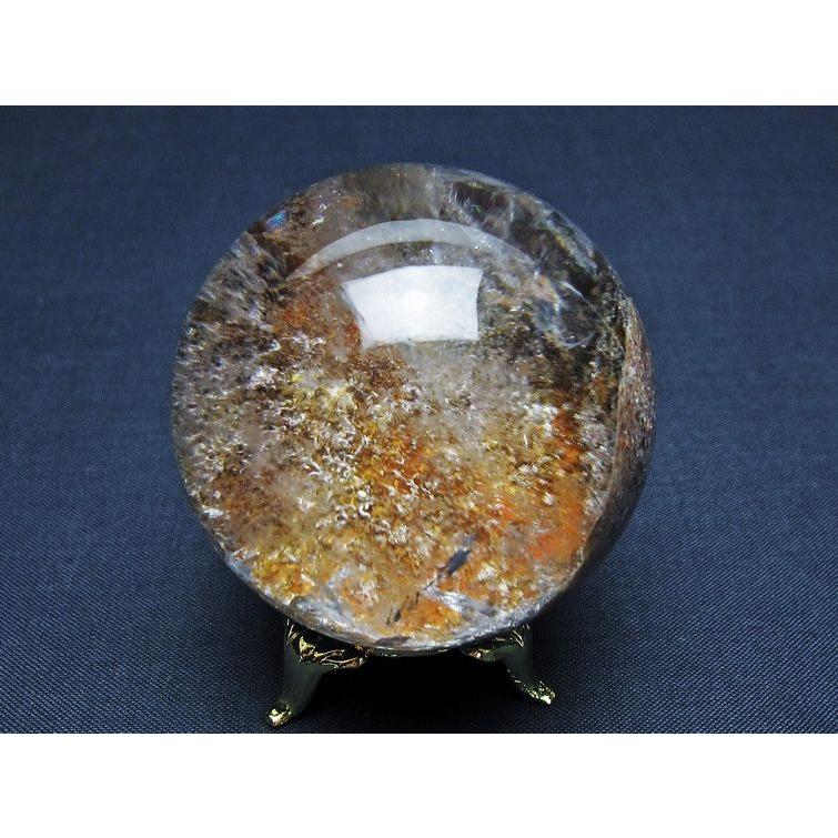 パワーストーン 天然石 ガーデンクォーツ（庭園水晶）丸玉 52mm t100