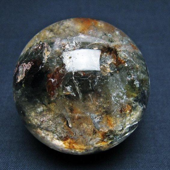 パワーストーン 天然石 ガーデンクォーツ（庭園水晶）丸玉 54mm t100