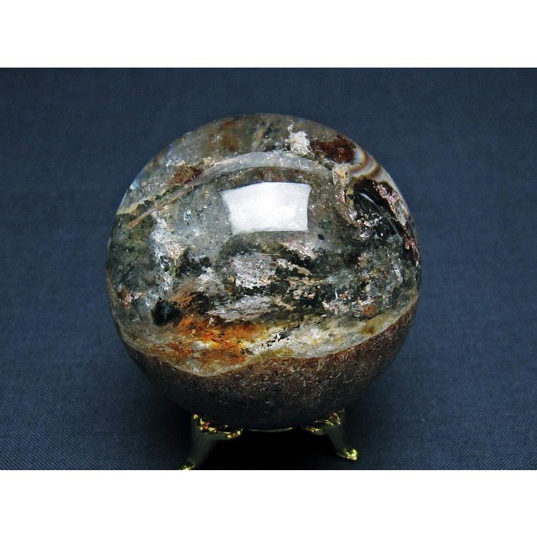 ガーデンクォーツ丸玉 パワーストーン 天然石 ガーデンクォーツ（庭園水晶）丸玉 54mm t100
