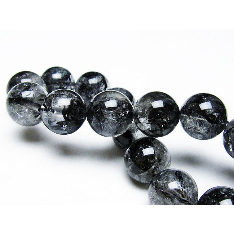 パワーストーン 天然石 ブラックエレスチャルクォーツ 骸骨水晶