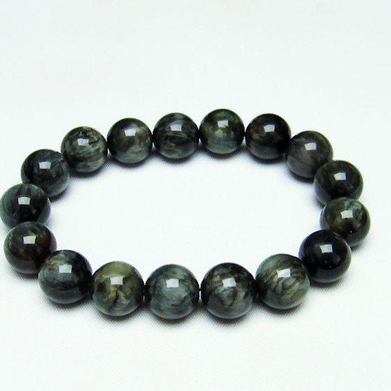 パワーストーン 天然石 イーグルアイブレスレット13mm t156-6003