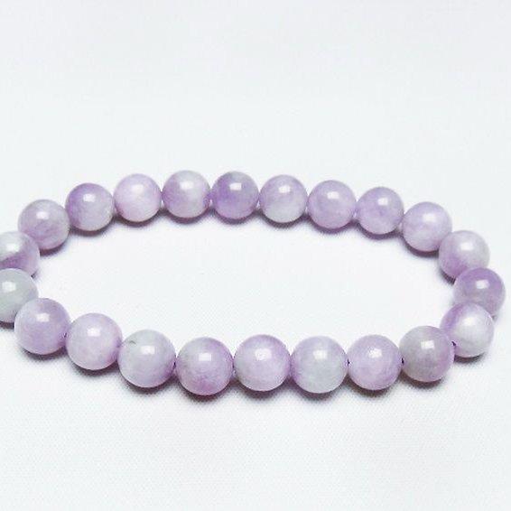 パワーストーン 天然石 クンツァイトブレスレット 9mm t17-6943