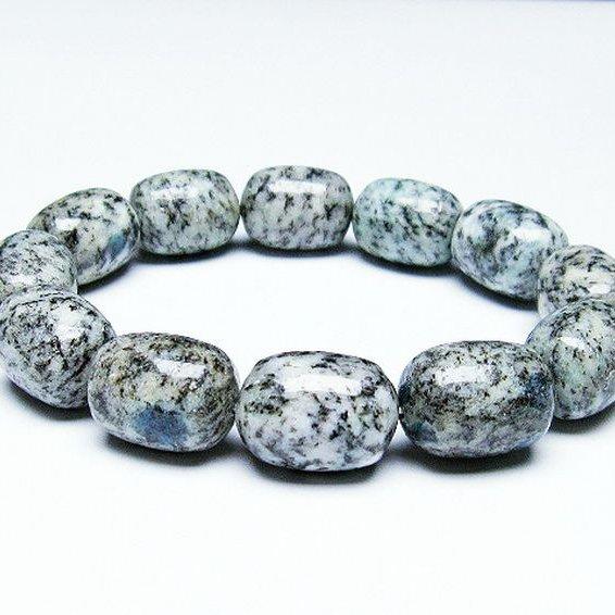 パワーストーン 天然石 K2ストーン アズライト イン グラナイト