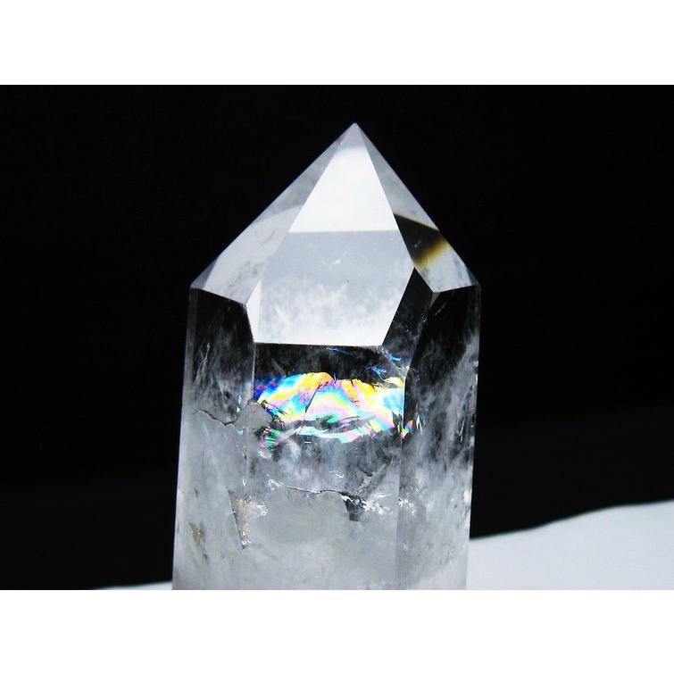 パワーストーン 天然石 虹入りヒマラヤ水晶六角柱 t222-2335 : H.S.K