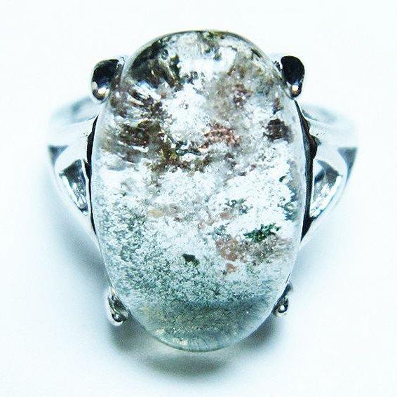 パワーストーン 天然石 ガーデン （庭園） 水晶 指輪 リング(13号