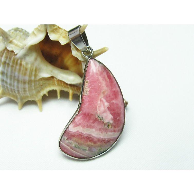 パワーストーン 天然石 インカローズ(ロードクロサイト)ペンダント