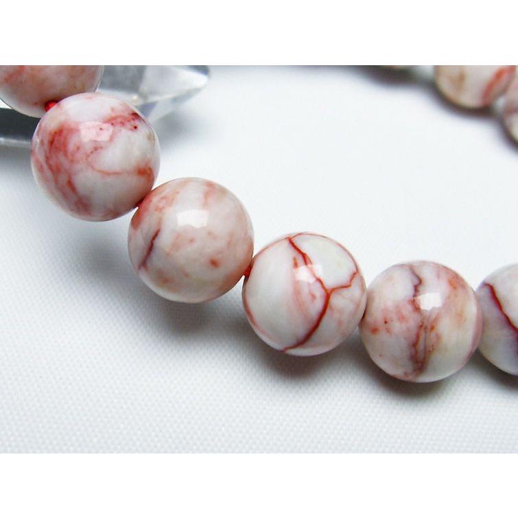 パワーストーン 天然石 シナバークォーツ 賢者の石 ブレスレット11mm