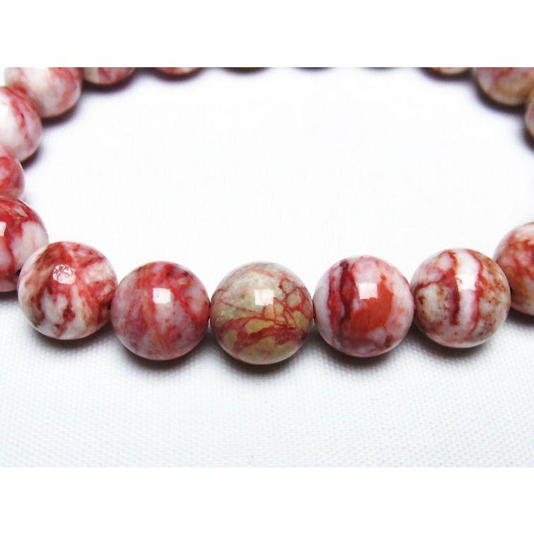 パワーストーン 天然石 シナバークォーツ 賢者の石 ブレスレット10mm