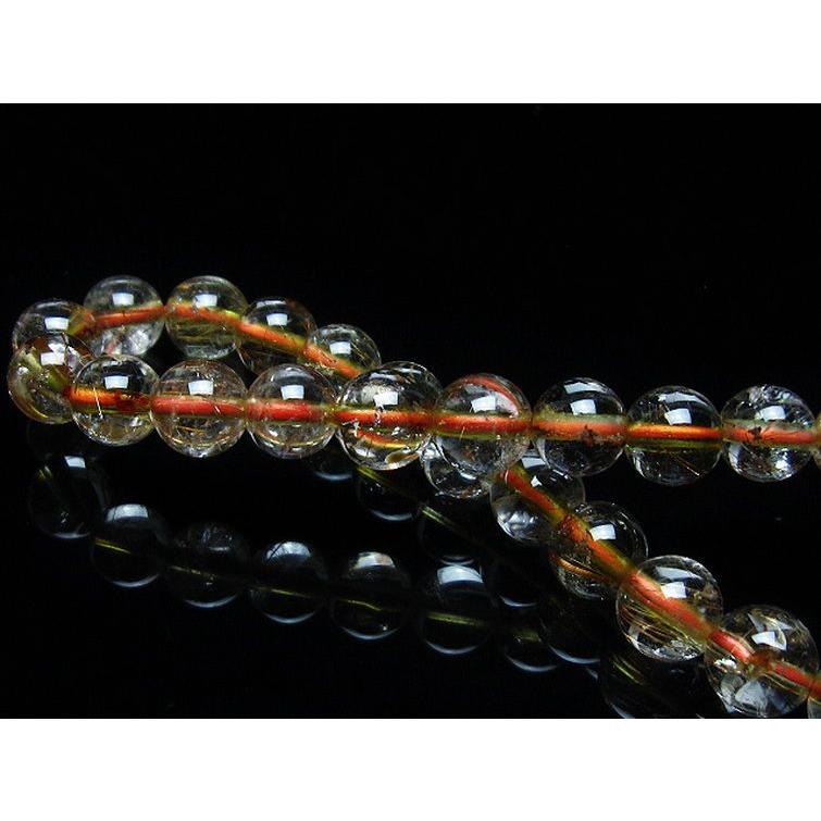 パワーストーン 天然石 ルチルクォーツ（金針ルチル水晶）ブレスレット 