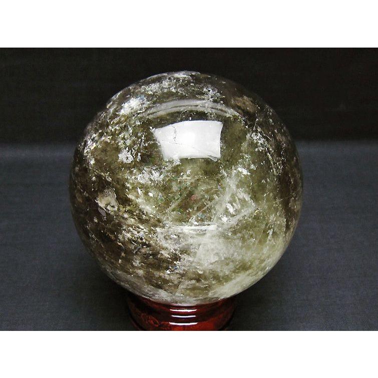 1.3Kgパワーストーン 天然石 シトリン水晶丸玉 96mm t529-5798