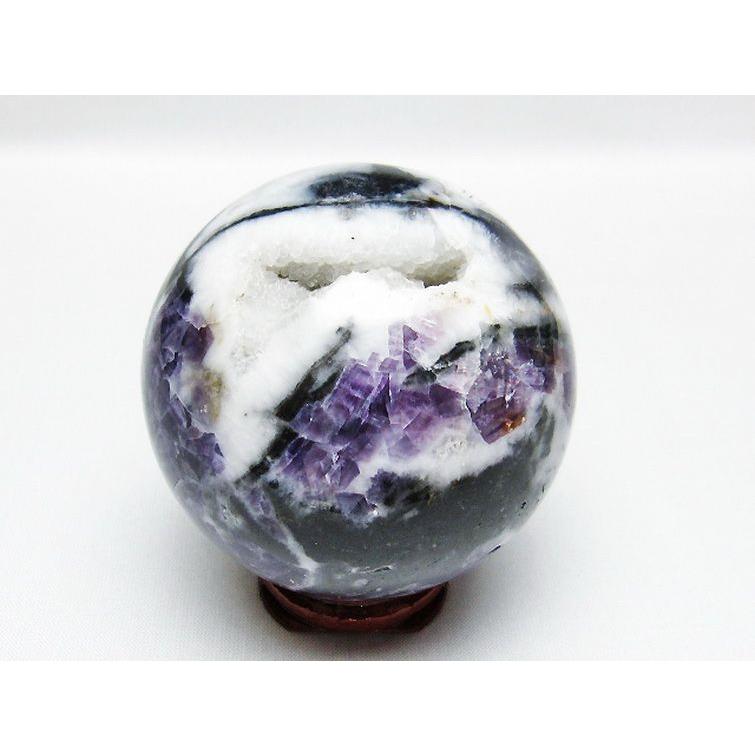 パワーストーン 天然石 スファレライト（閃亜鉛鉱）丸玉 71mm t542