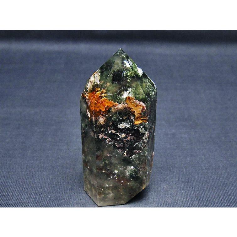 パワーストーン 天然石 ガーデンクォーツ（庭園水晶）六角柱 t577-4712 
