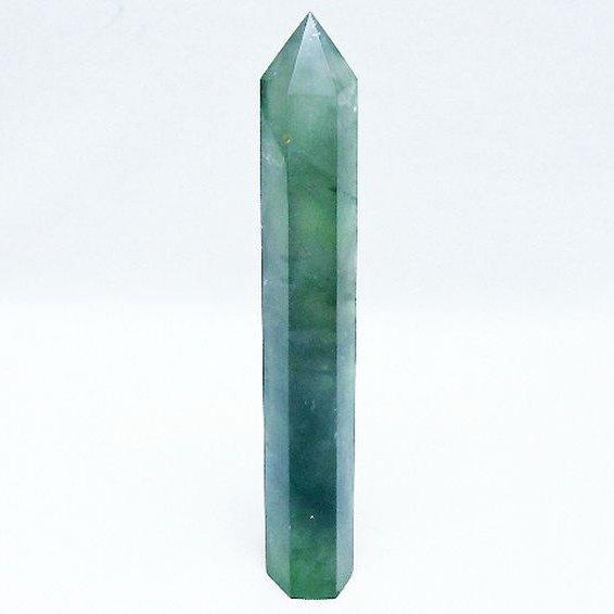 パワーストーン 天然石 フローライト六角柱 t594-3077 : H.S.K STONE