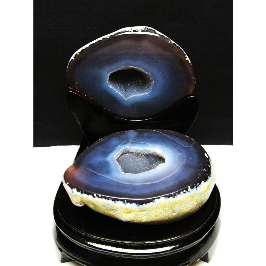 1.6Kgパワーストーン 天然石 ペア水晶トレジャーメノウ t604