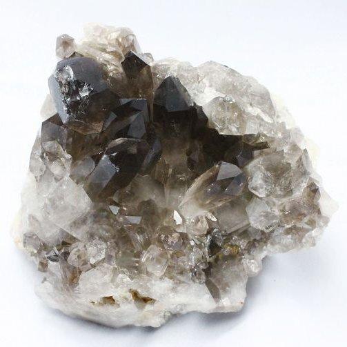 パワーストーン 天然石 ブラジル産 モリオン 純天然 黒水晶 クラスター