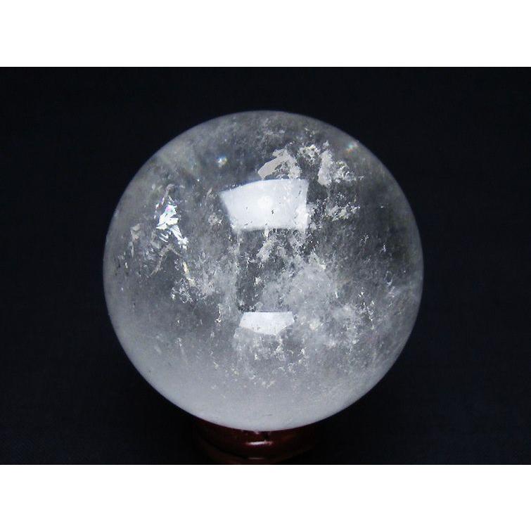 【200g ヒマラヤ水晶 丸玉】天然石 原石 浄化 パワーストーン 水晶 パワーストーン 天然石 ヒマラヤ水晶丸玉 52mm t62-16390 : H.S.K