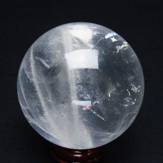 パワーストーン 天然石 ヒマラヤ水晶丸玉 51mm t62-16477 : H.S.K