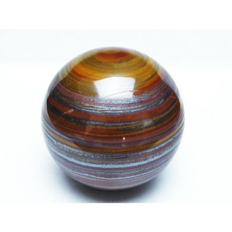 1.6Kgパワーストーン 天然石 アイアンタイガーアイ丸玉 97mm t671-6077
