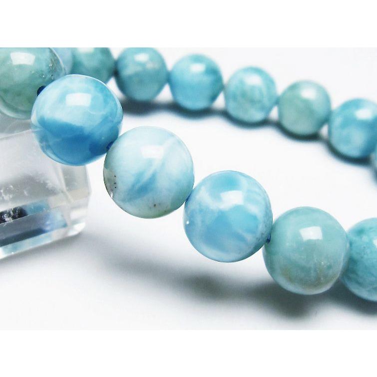 パワーストーン 天然石 ラリマーブレスレット 11mm t7-21229