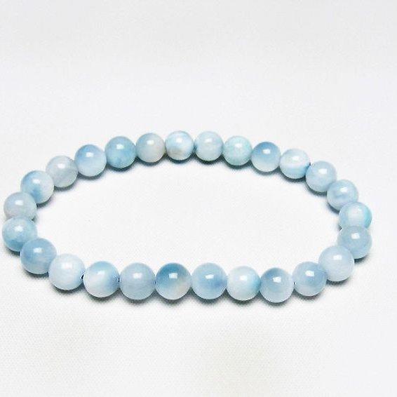 パワーストーン 天然石 ラリマーブレスレット 7mm t7-22222 : H.S.K