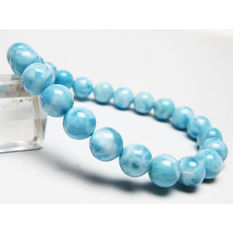 パワーストーン 天然石 ラリマーブレスレット 8mm t7-22318 : H.S.K