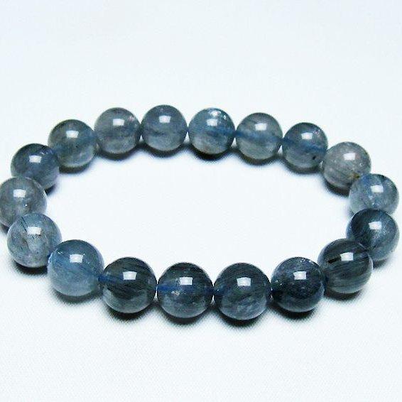 パワーストーン 天然石 トルマリンルチルブレスレット 12mm t702-6542