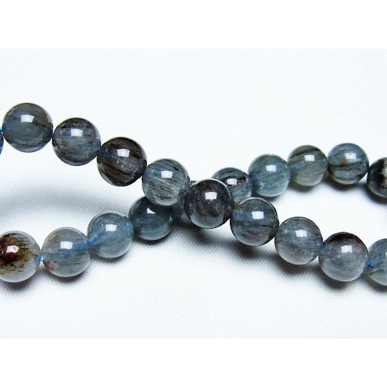 パワーストーン 天然石 トルマリンルチルブレスレット 8mm t702-6555