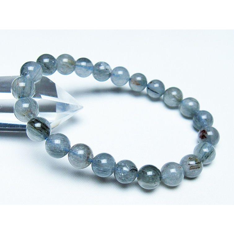 パワーストーン 天然石 トルマリンルチルブレスレット 9mm t702