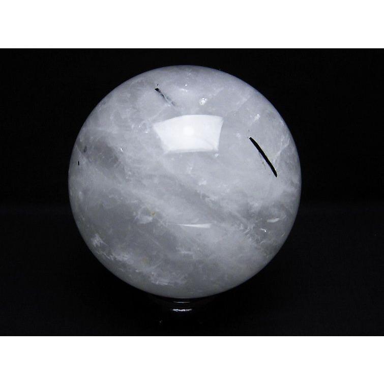 2.9Kgパワーストーン 天然石 ヒマラヤ水晶トルマリンルチル丸玉130mm t718-2878_3