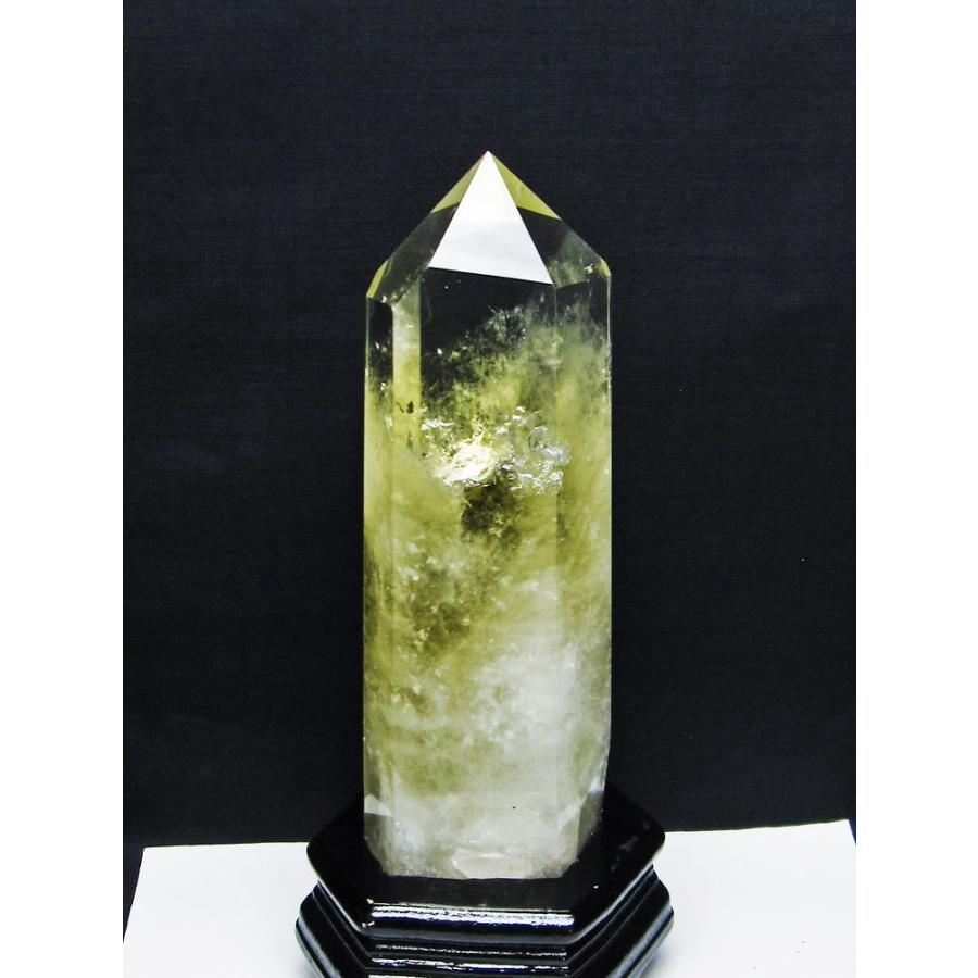 1.2Kgパワーストーン 天然石 シトリン水晶六角柱 t719-4384_1