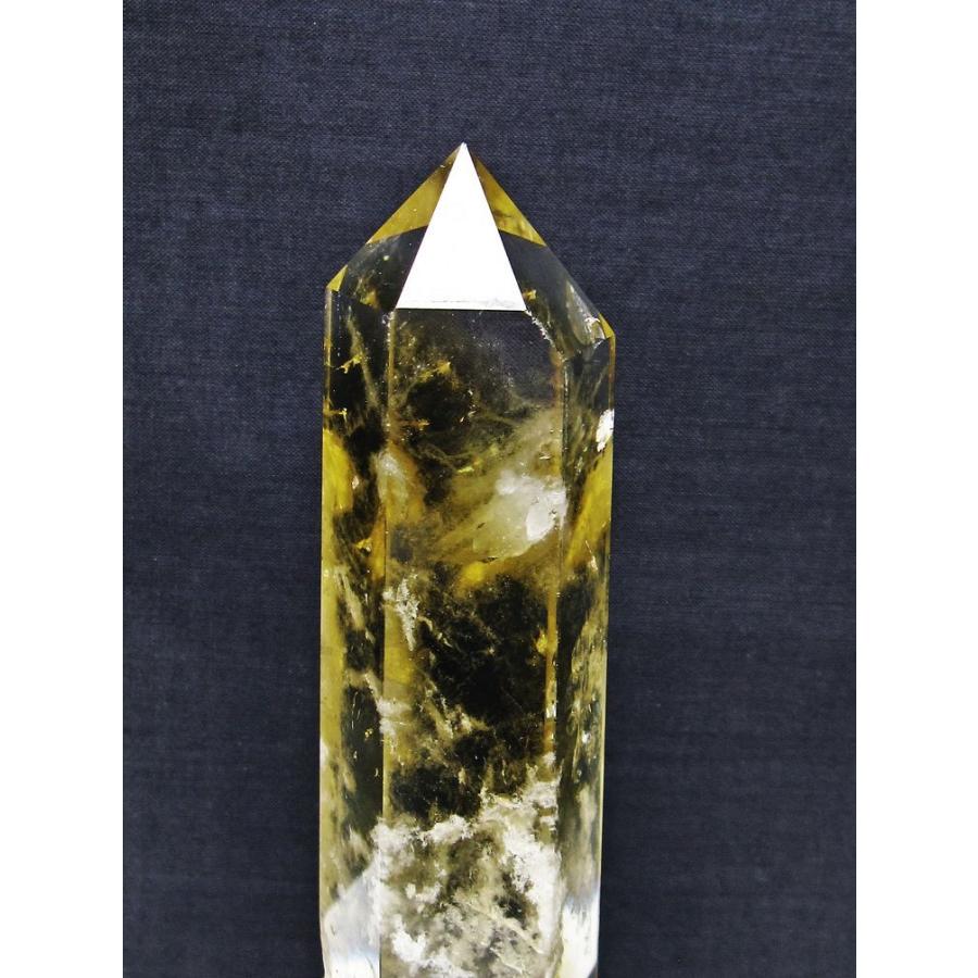 パワーストーン 天然石 シトリン水晶六角柱 t719-4991 : H.S.K STONE