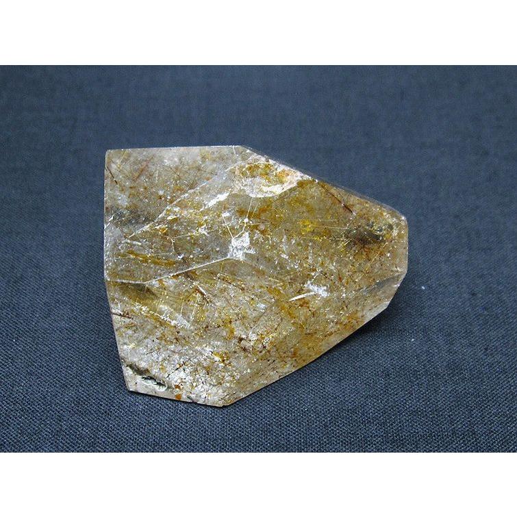 パワーストーン 天然石 ルチルクォーツ（金針ルチル水晶）原石 t725