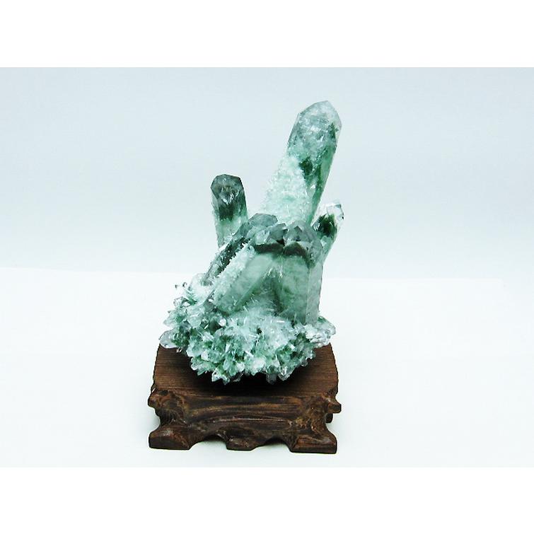 パワーストーン 天然石 緑水晶 グリーンクォーツ クラスター