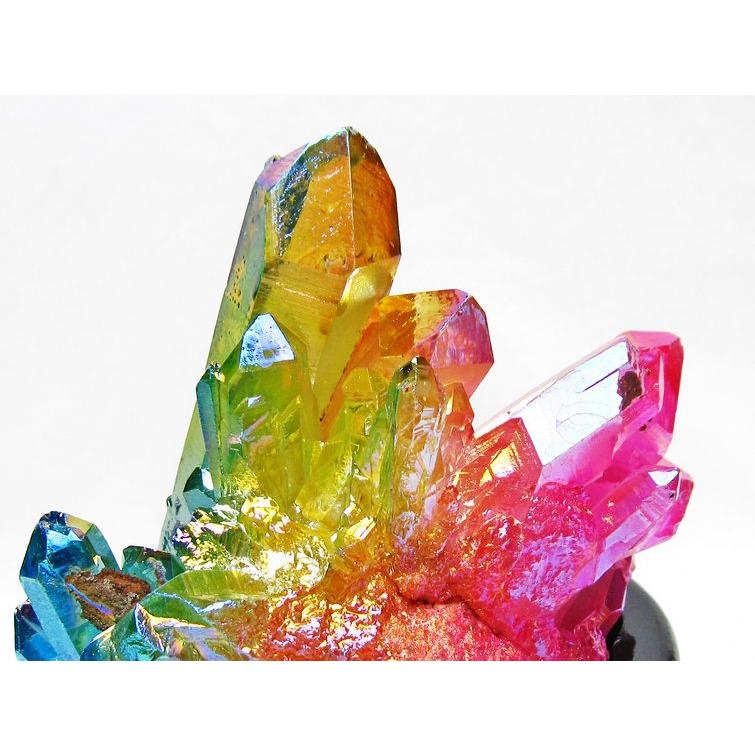 パワーストーン 天然石 オーラ水晶 オーラクリスタル クラスター