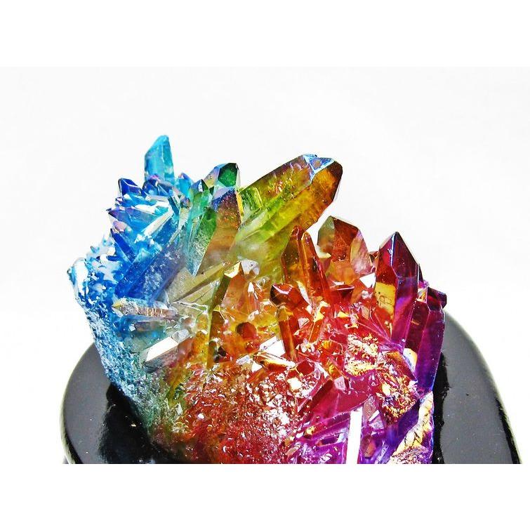 パワーストーン 天然石 オーラ水晶 オーラクリスタル クラスター
