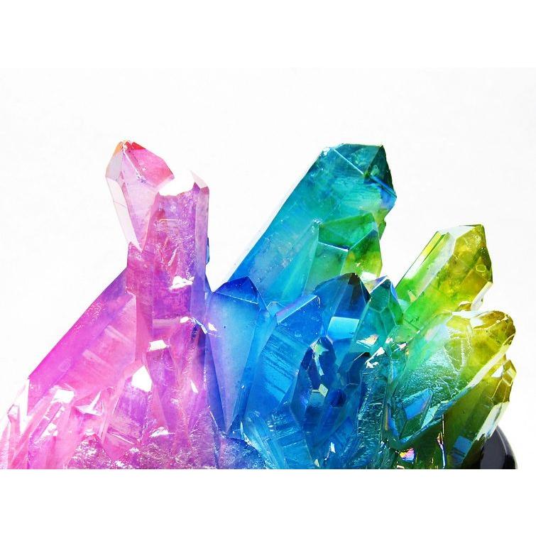 1.2Kgパワーストーン 天然石 オーラ水晶 オーラクリスタル クラスター