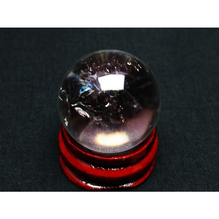 パワーストーン 天然石 ヒマラヤ水晶丸玉24mm t91-7975 : H.S.K STONE