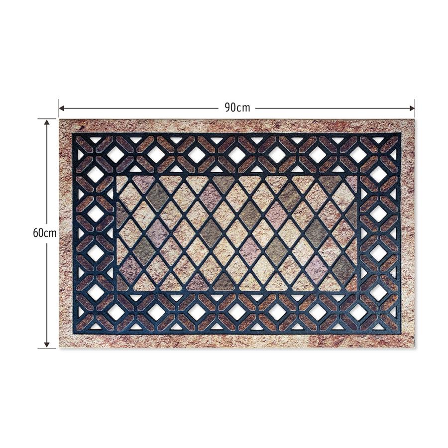 玄関マット 屋外 室外用 60×90cm 泥落としマット 北欧 屋外 華やか おしゃれ玄関マット ダイヤモンド風マット 大判 :XJ6090011:HSMストア - 通販 - Yahoo!ショッピング 玄関マット 屋外 室外用 60×90cm 泥落としマット 北欧 屋外 華やか おしゃれ玄関マット ダイヤモンド風マット 大判 :XJ6090011:HSMストア - 通販 - Yahoo!ショッピング