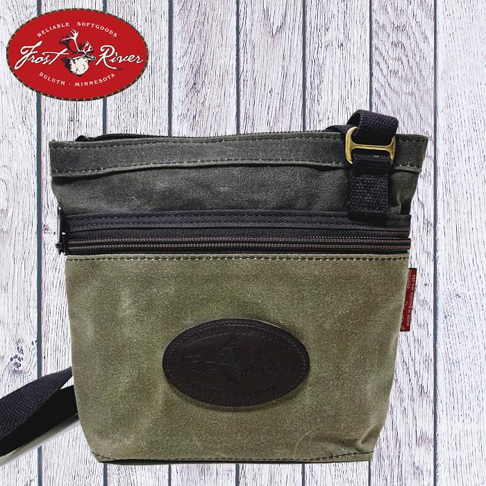 フロストリバー　ショルダーバッグ　Sサイズ　ワックスドコットン　アメリカ製 Frost River フロストリバー Shell Bag S サイズ シェルバッグ