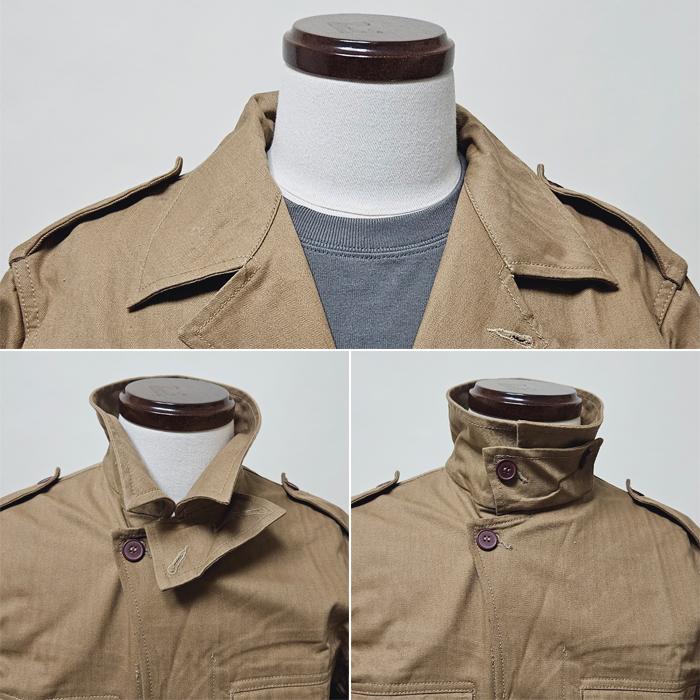 【ポイント5倍】HOUSTON ヒューストン M47 ジャケット ミリタリージャケット フランス軍 FRENCH ARMY M-47 JACKET 51073｜hsmint-garage｜07